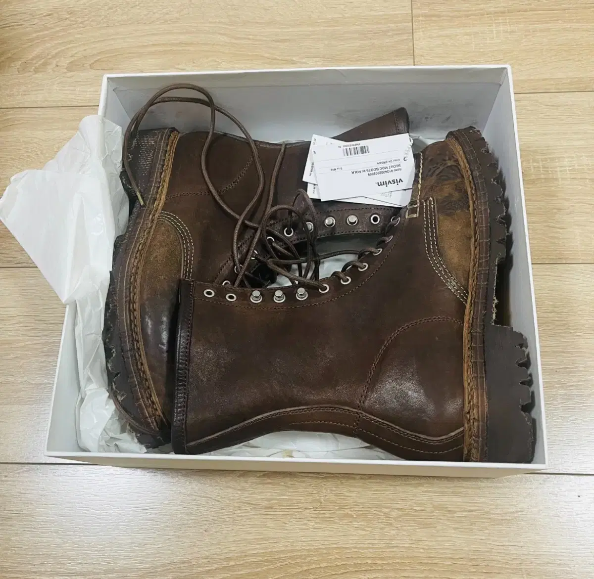 [M10]비즈빔24AW Scout Boots 스카우트 모크 하이 부츠